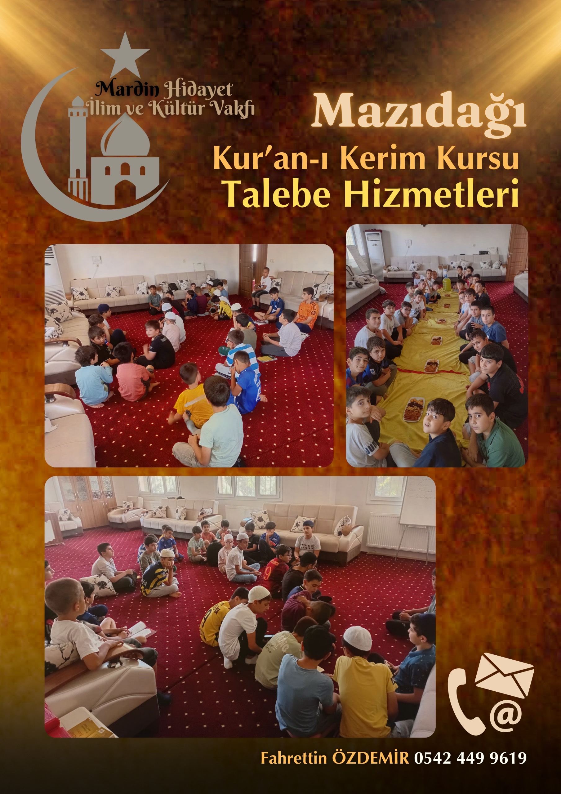 Yaz Kur'an Kursu Talebe Hizmetleri