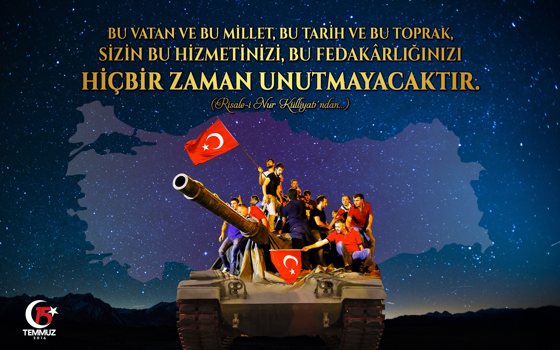 15 Temmuz Demokrasi ve Milli Birlik Günü